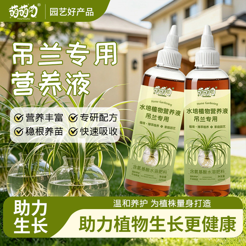 水培吊兰专用营养液家用浓缩液体肥水养绿植补充营养室内养花液肥