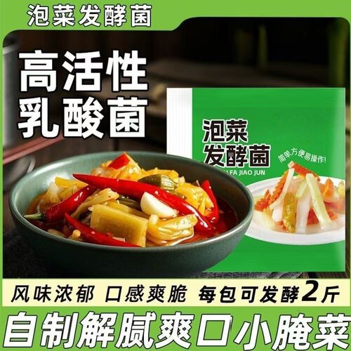 乳酸菌泡菜发酵菌高活性发酵粉