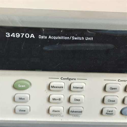 维修KEYSIGHT34970A数据