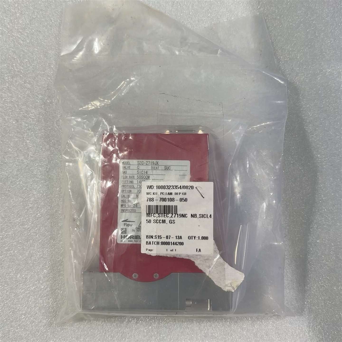 维修HORIBA计 SEC-Z719JX，SiCl4专用，流议价 - 实物图