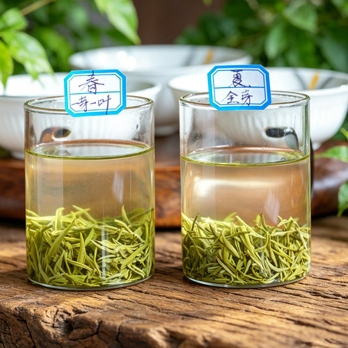 蒙顶山毛峰绿茶夏茶选芯95%含芽