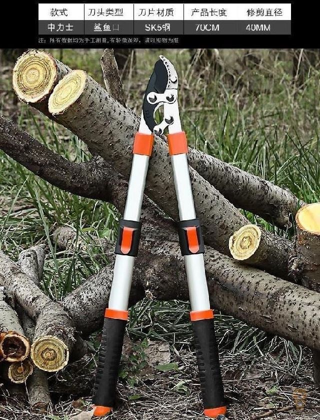 果剪刀修枝剪果树林业圆林桃树剪枝剪简易型公园中长款树木树杈草