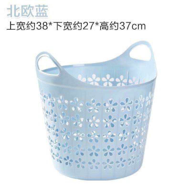 衣物玩具喽洗衣篓大号瘘编织新款换洗箩脏衣篮脏衣服收纳笼塑料