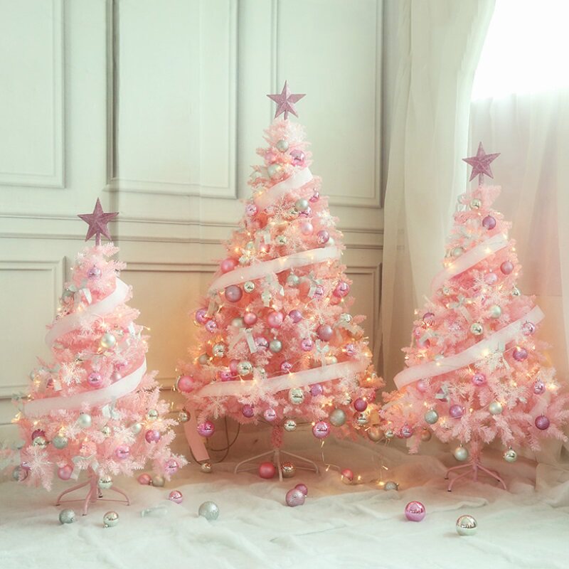 圣诞树装饰品家用魔法结晶开花小型迷你摆件网红桌面儿童节日套餐