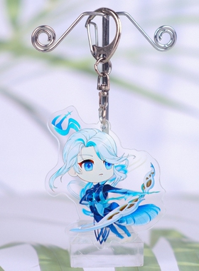 亚克力夹层钥匙扣 射手 伽罗 敖隐  百里守约  虞姬挂件