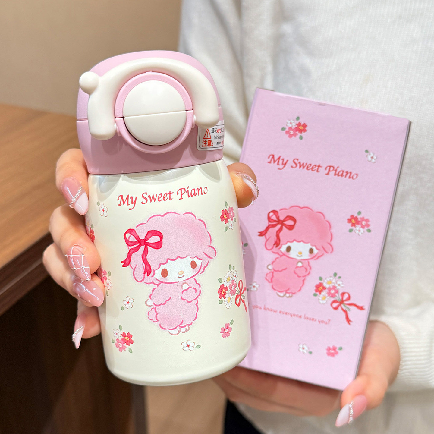 三丽鸥儿童保温杯女孩小巧便携316水杯学生吸管杯小容量迷你杯子,餐饮具,保冷/保温杯,淘宝优惠券,粉丝福利购,淘宝优惠卷