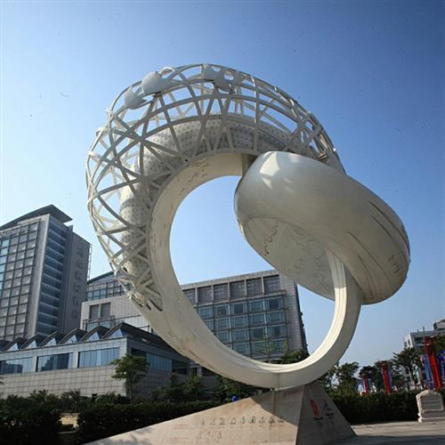 户外大型不锈钢景观雕塑广场公园金属动态钢结构不锈钢雕塑摆件