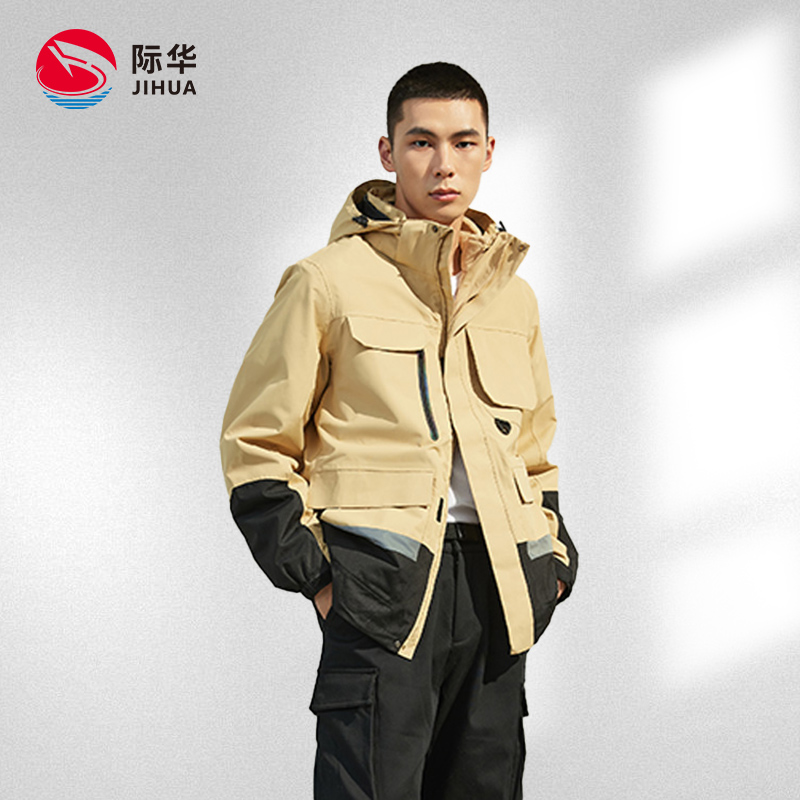 际华三合一硬壳冲锋衣男户外登山