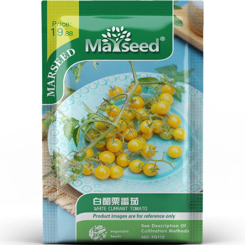 白醋栗番茄种子种苗奶黄珍珠串果蔓生需支架鲜食沙拉点缀蔬菜C213