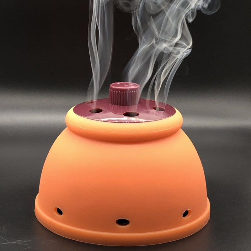 宫廷灸套盒艾灸罐乳房胸部套盒宫寒随身灸盒家用无极玄灸器美容院