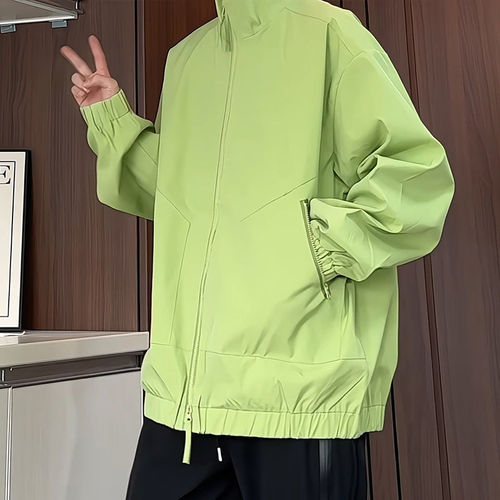 MPstudios原创男装whichone十九秋GOODBAI防水冲锋衣夹克宽松外套