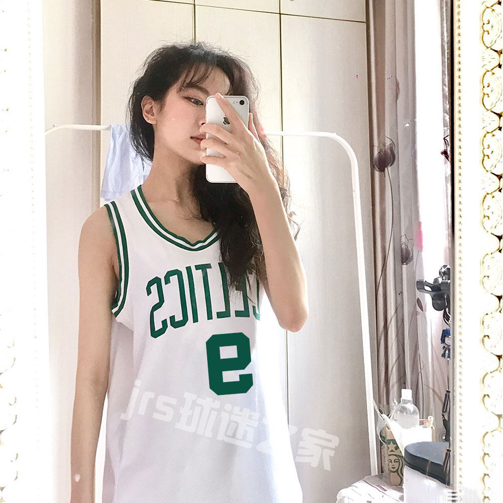 diy凯尔特人绿色篮球服设计定制