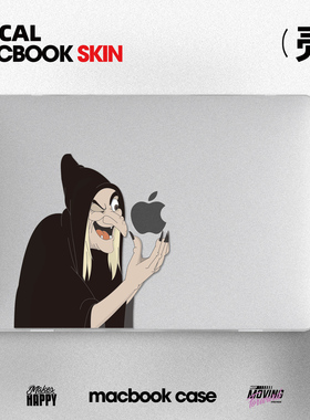 适用苹果笔记本pro13磨砂半透彩绘电脑壳macbook14pro1516防摔air13.3英寸超薄防磨防摔air15保护套搞笑创意