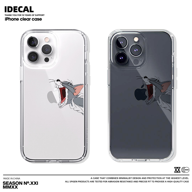 IDECAL透明手机壳简约iPhoneTPU