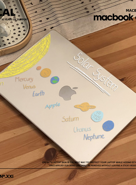 原色工场适用macbook13.6macbookair15保护套macbookpro14保护套M2 air13苹果电脑保护套笔记本电脑壳16可爱