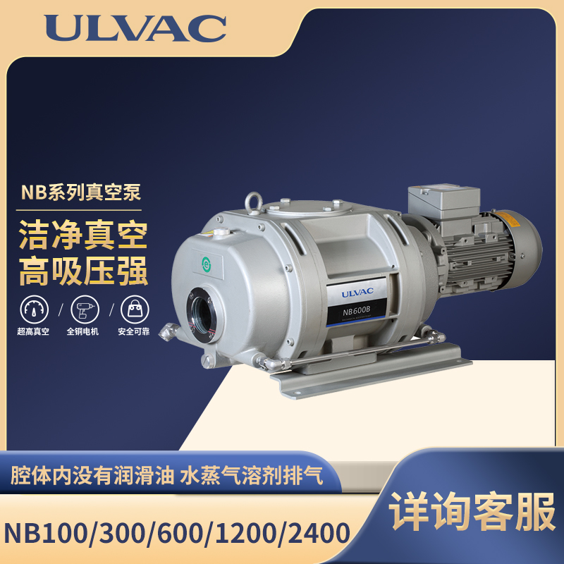 ulvac罗茨真空泵爱发科NB100300