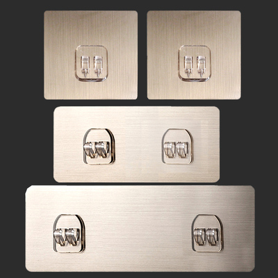 强力挂钩卡扣无痕贴2片起配件浴室脸盆架贴置物架粘贴片粘胶背胶