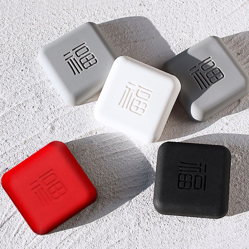 福字防撞贴门后门把手门贴墙面缓冲垫防撞垫门阻防护垫防碰防震垫