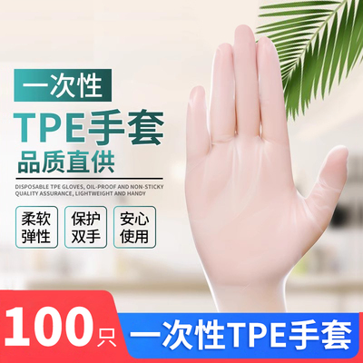 艾一世家用抽提一次性手套100只