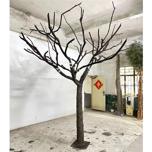 仿真枯树室内家居新中式造景干枝装饰商场橱窗道具悬挂假高仿真