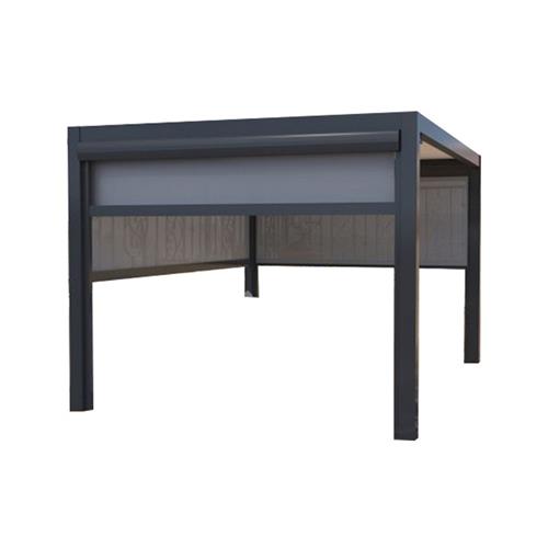 户外凉亭花园铝合金葡萄架简易凉亭庭院亭子不锈钢铁艺遮阳棚户外