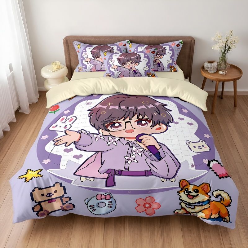 26新品许嵩Q版四件套明星