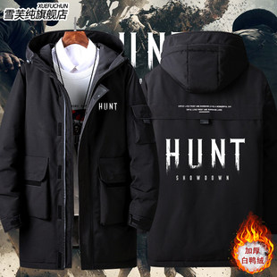 2026Steam猎杀对决游戏联名周边同款羽绒服男女宽松外套新款上衣