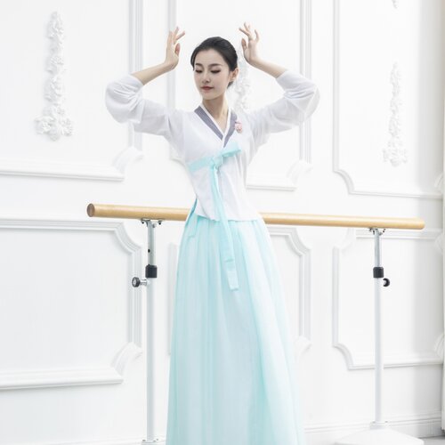 朝鲜族舞蹈练功服套装