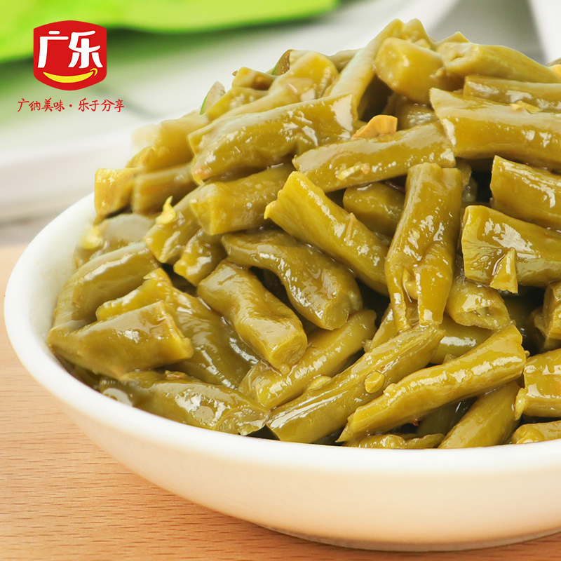 广乐下饭豇豆开味小菜豆角红油