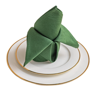 餐巾布口布餐厅酒店专用高档不掉毛擦杯口杯提花家用欧式西餐桌巾