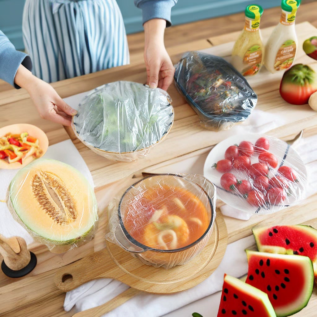 食品级家用保鲜袋剩菜专用带松紧口浴帽式套碗保鲜膜套罩剩饭菜,餐饮具,保鲜膜套,淘宝优惠券,粉丝福利购,淘宝优惠卷