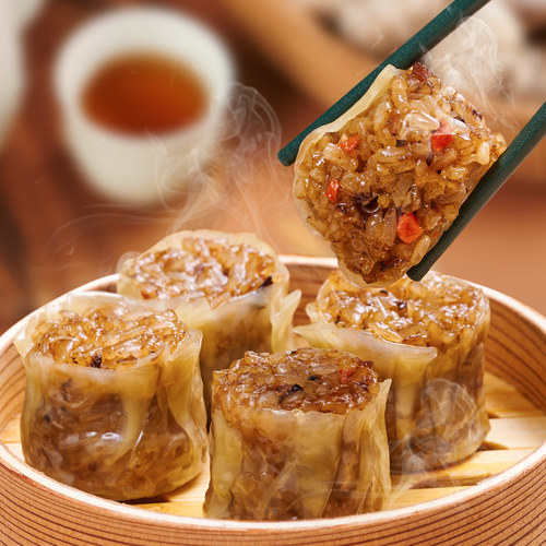 包道广式瑶柱糯米烧麦360g12个装