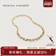 Monica Vinader莫妮卡Alta扣环式 项链小众设计锁骨链女士