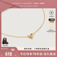 Monica Vinader Monica Flow Heart Necklace Love Birthday Gift Love Heart Necklace Summer Accessories