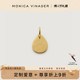 Monica VinaderZiggy迷你花瓣吊坠定制花瓣链坠刻字项坠送礼礼物