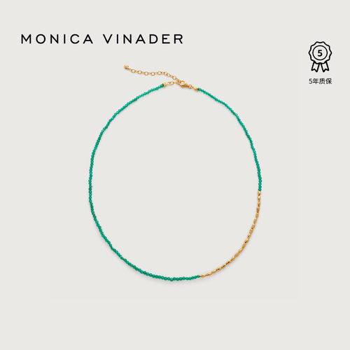 MonicaVinader迷你宝石串珠项链