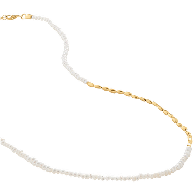 MonicaVinader米粒珍珠项链轻奢