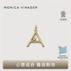 Vinader莫妮卡序语字母吊坠欧美风个性 Monica 几何轻奢项链 新品