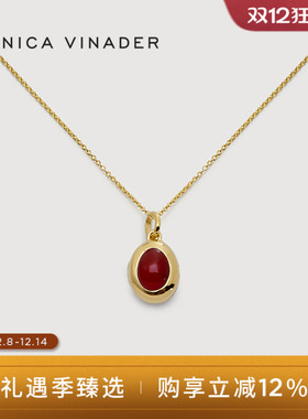 [新品]Monica Vinader莫妮卡项链生辰石宝盒生日礼物男女项链送礼