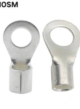 OT70/95/120/185平方冷压裸端子接线耳O型圆形铜鼻子接线压接端子