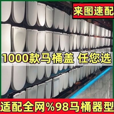 通用ORans欧路莎马桶盖配件老式阻尼抽水坐便器家用 上装座圈坐厕