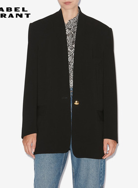 ISABEL MARANT 秋冬VESTE HELONA女式office简约西装外套