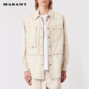 MARANT PASCUALE气质浅色牛仔外套男