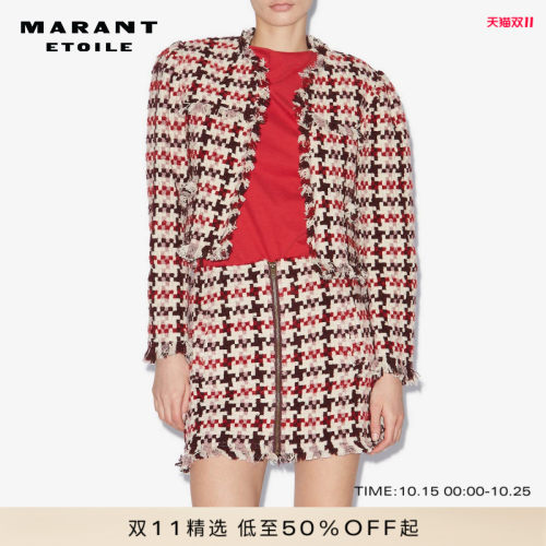 MARANT ETOILE2025 AMELIO小香风外套女