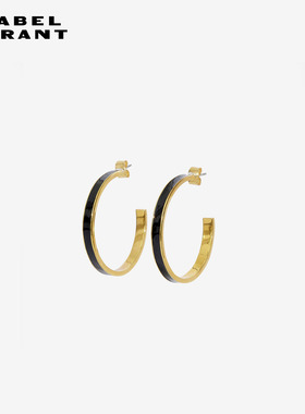 ISABEL MARANT Boucle d'Oreill气质简约圆环形耳环女