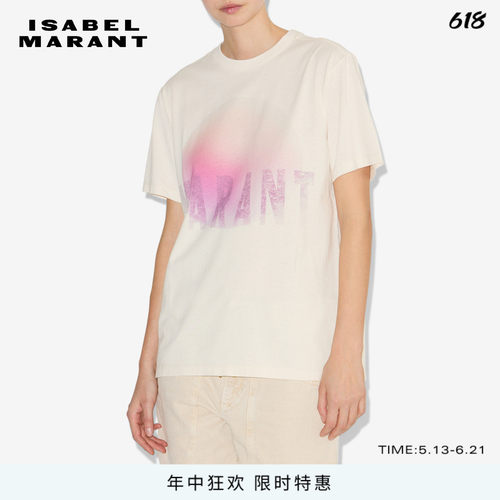 MARANT ETOILE2025早秋新款ZEWEL短袖T恤