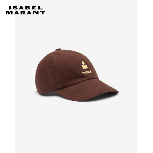 【26秋季新品】ISABEL MARANT TOMAS休闲刺绣棉质帆布棒球帽