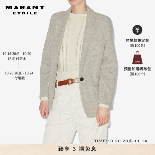 羊毛西装 MARANT 法式 CHARLYNE 毛呢外套女 ETOILE