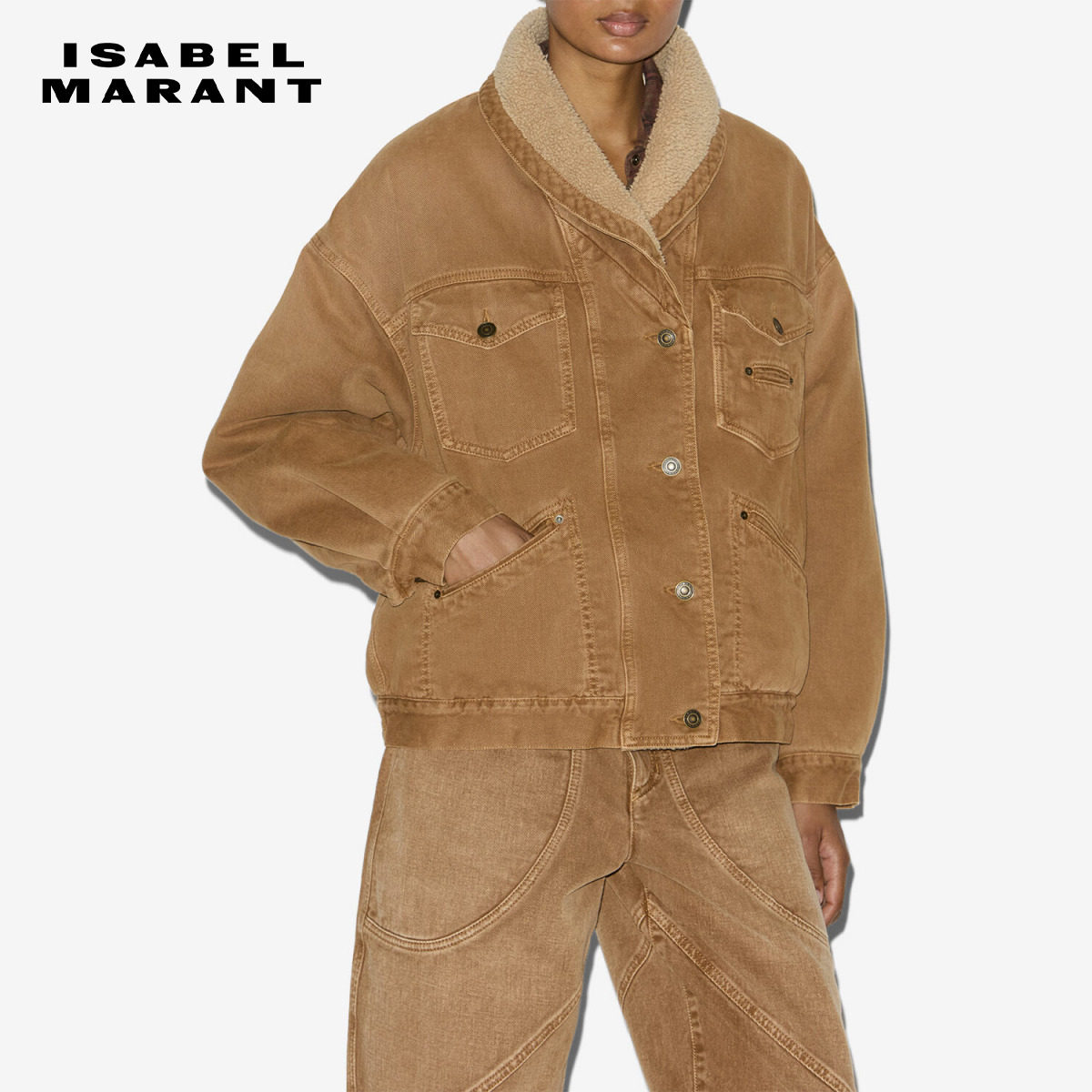 ISABEL MARANT2025早秋新款PIMIA牛仔夹克女