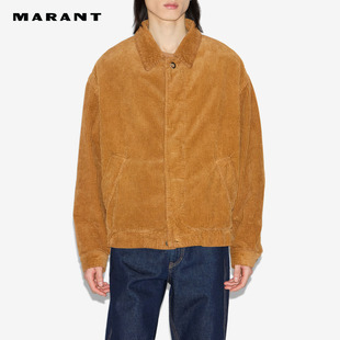 MARANT2025早秋新款 夹克男 NELVIL灯芯绒短款